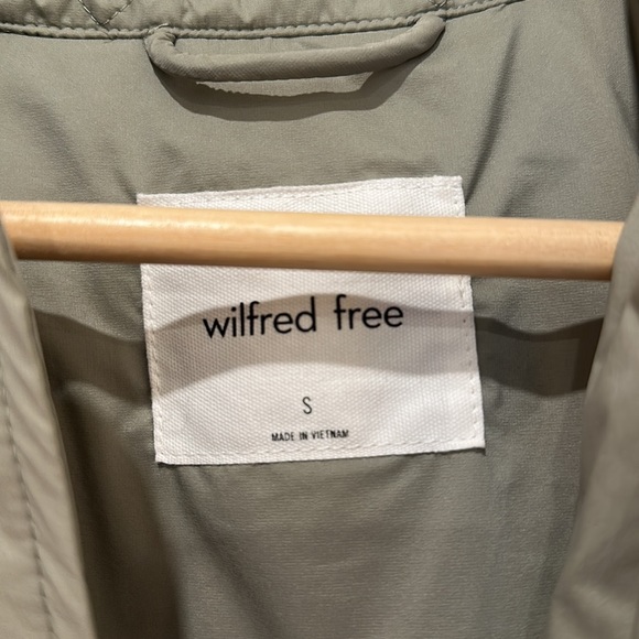ARITZIA - wilfred free - S - lightweight kaki coat - Picture 2 of 2